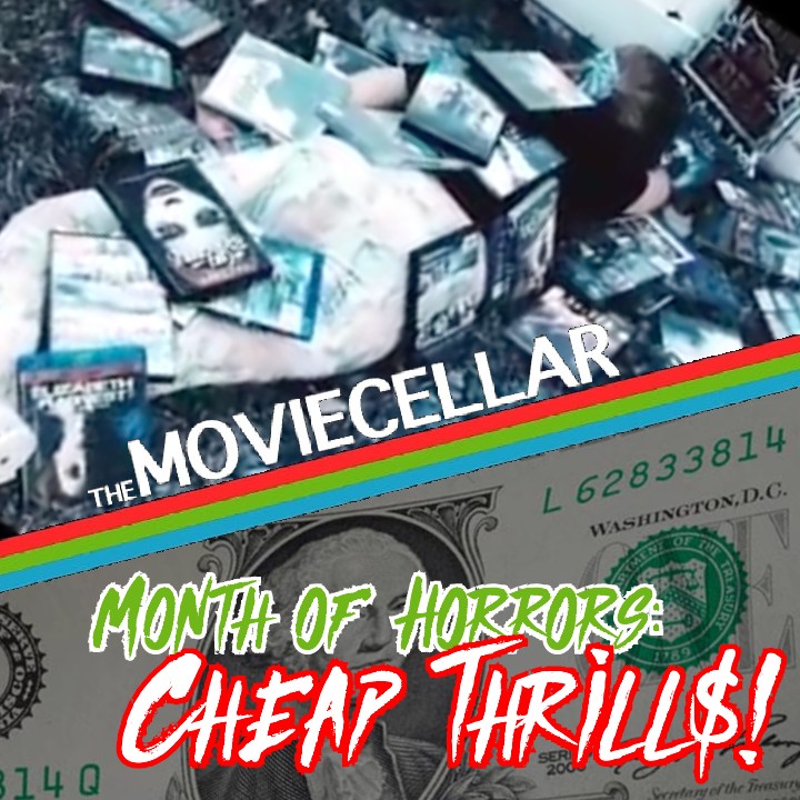 NEW BONUS EPISODE!!! Well, Cellar Dwellers, it is officially October and today we start our second annual #MonthOfHorrors series! This time around we're watching a bunch of dollar store DVDs, check out the episode to see who scored the best dumpster horror! #PodNation #A3C