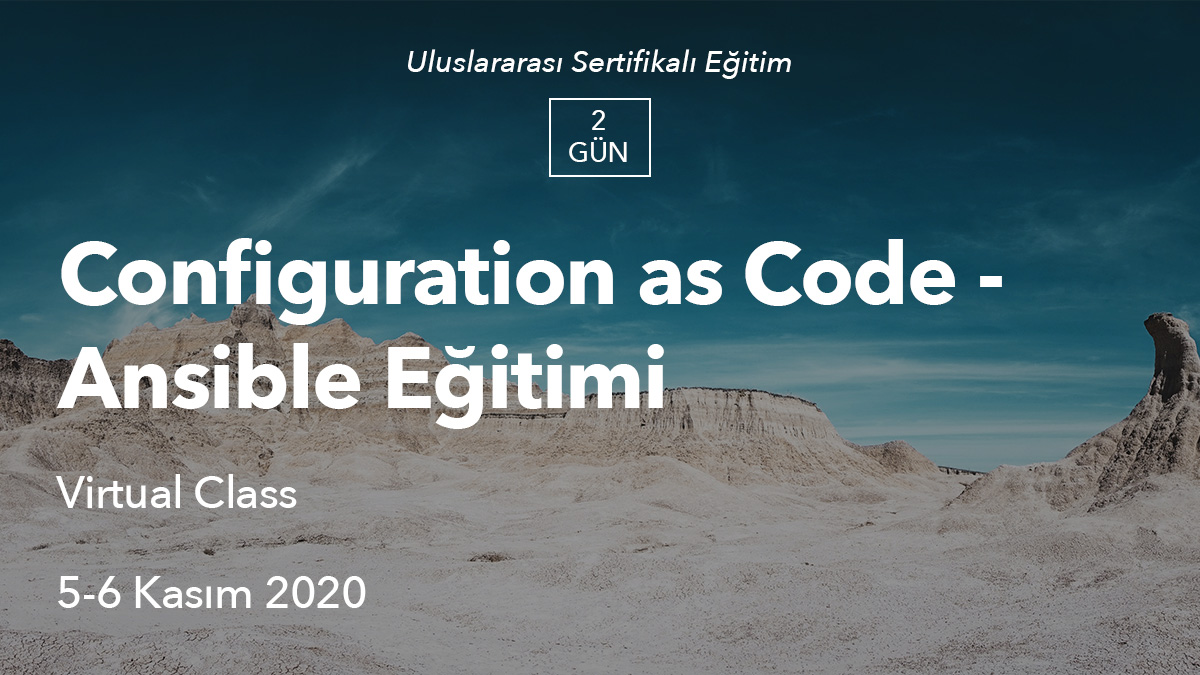 Continium_io's tweet image. DevOps, Konfigürasyon Otomasyonu, Ansible, Everthing as Code ve Configuration as Code hakkında bilgi edinmek ve kariyerinizde ilerlemek virtual class olarak gerçekleşecek eğitimimize katılın --&amp;gt; lnkd.in/dUR2aun

#Ansible #EverythingAsCode #ConfigurationAsCode