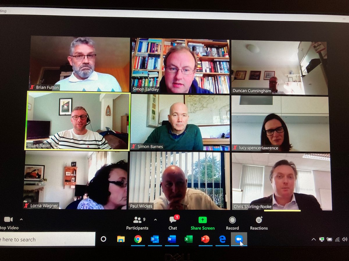 Simon_Maritime's tweet photo. Good catch-up with colleagues around the #UnitedKingdom for the @MaritimeUK Regional Council today. Plenty on the agenda as usual from the #SpendingReview to the ongoing #COVID19 response to #MUKWeek and the #MaritimeUK20 Awards. Our #CoastalCommunities are as busy as ever! https://t.co/4rQtG3dkXU