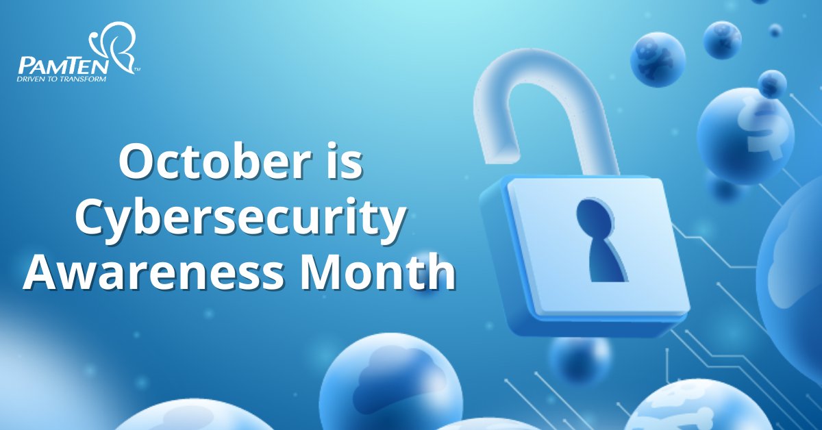 PamTen_Inc's tweet image. #Cybersecurity is an essential part of any business plan - no matter the size of your organization. October is #CybersecurityMonth. It's the perfect time to assess your #riskmanagementplan. If you need help, we're here.
bit.ly/33aGk4f

#PamTen #CybersecurityAwareness