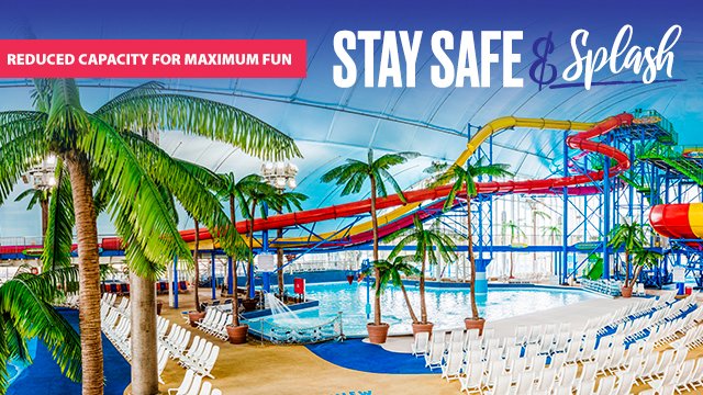We're OPEN! Exclusive to Skyline Hotel guests, Stay Safe &amp; Splash, BOOK TODAY! #FamilyFUN #NiagaraFalls #SafeToPlay #FamilyStrong #FallsAvenueResort fallsviewwaterpark.com/waterpark-pack…