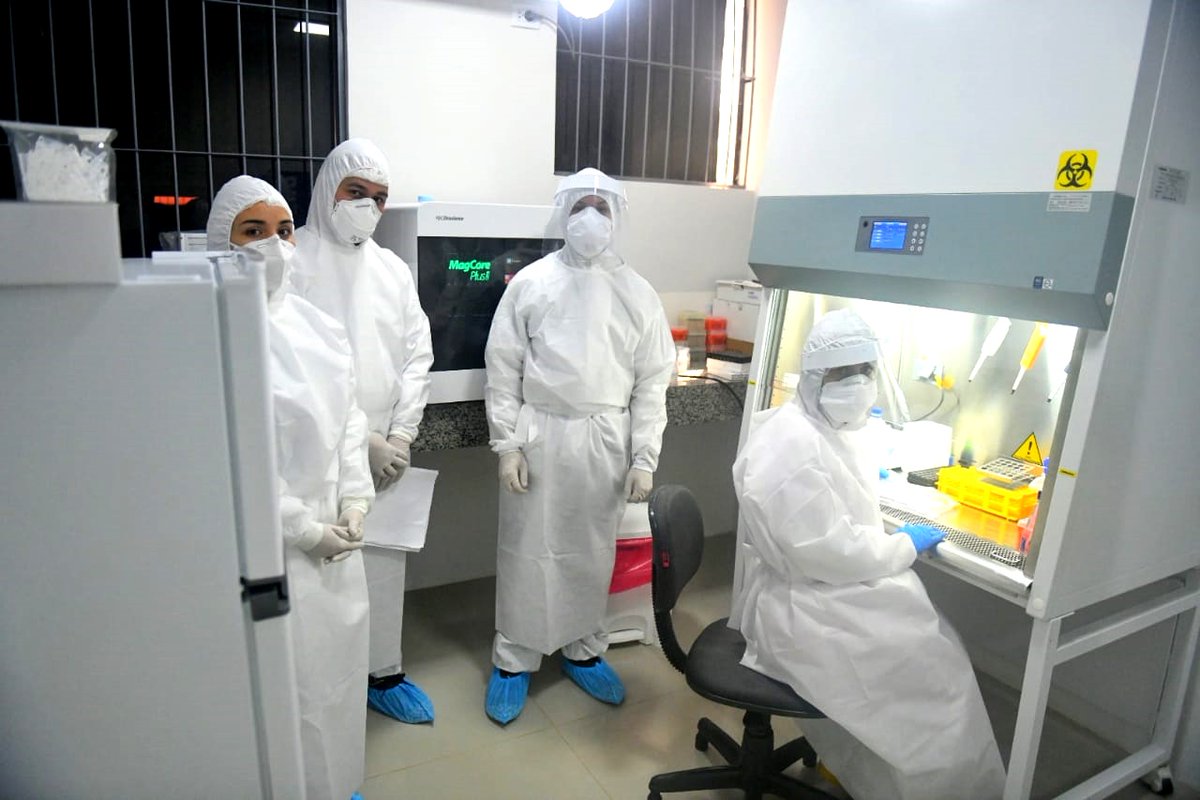 🔬 Bioquímicos del Laboratorio de Biología Molecular de Alto Paraná recibieron capacitación para el uso de los nuevos equipos y reactivos adquiridos por la ITAIPU.

➕ Info: bit.ly/2SjTnKk

(Hilo)