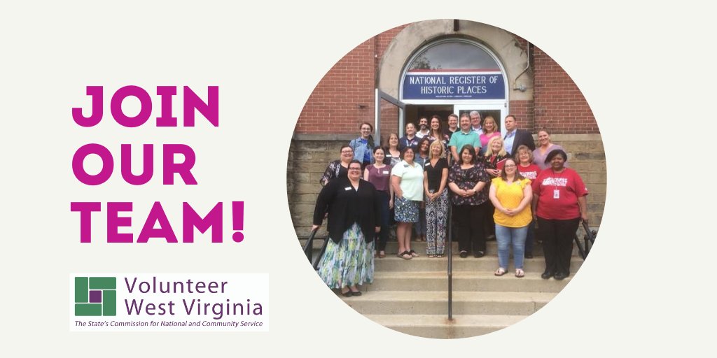😊❤️ Join our team! Volunteer West Virginia is now accepting applications for Commissioners. Click below for all the details! volunteer.wv.gov/News/Pages/Vol…