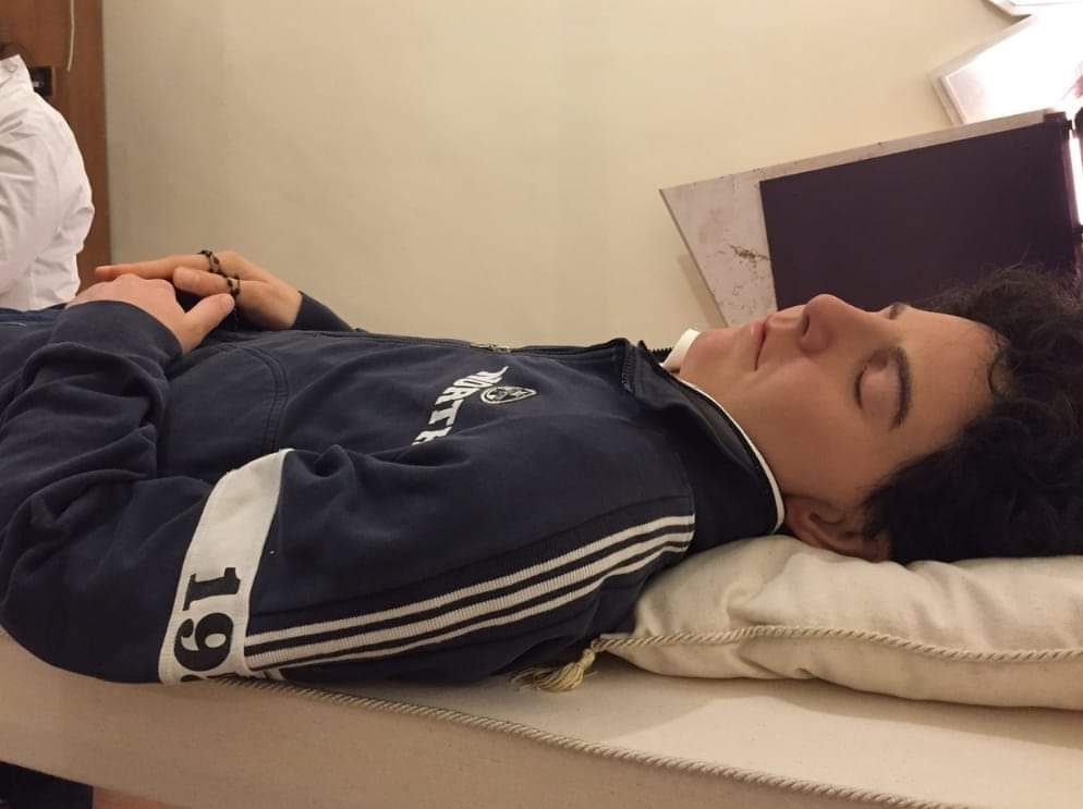 CatholicArena's tweet image. A Patron Saint for memelords
The body of Venerable Carlos Acutis has been put on display after being found to be incorrupt
The Italian teenager died in 2006 and his cause for canonisation was opened after his dedication to chronicling Eucharistic Miracles on the internet