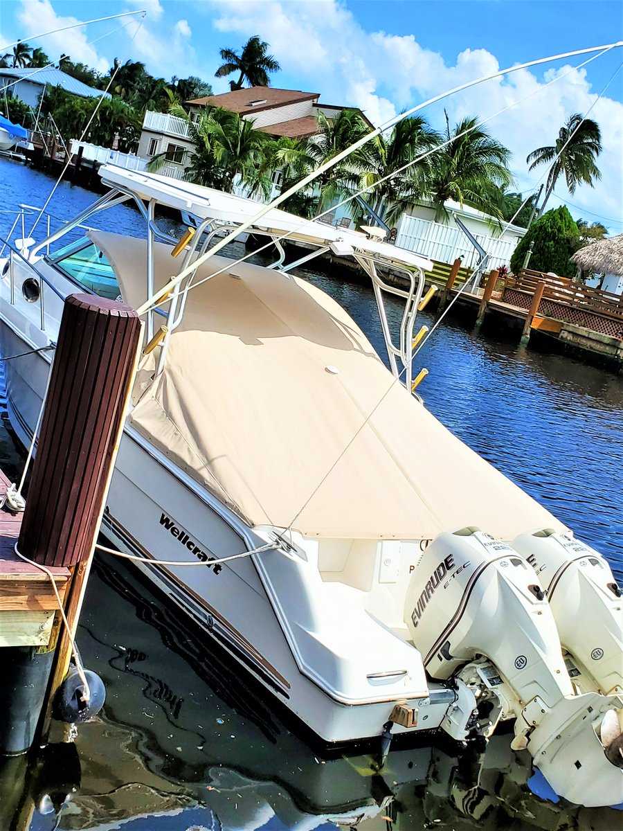 This Wellcraft Coastal is looking so good now with its new Linen Sunbrella Cockpit Cover! Give us a call, WE GOT YOU COVERED!
☎ 954 942 2431
📧 sales@bluewatercanvas.com