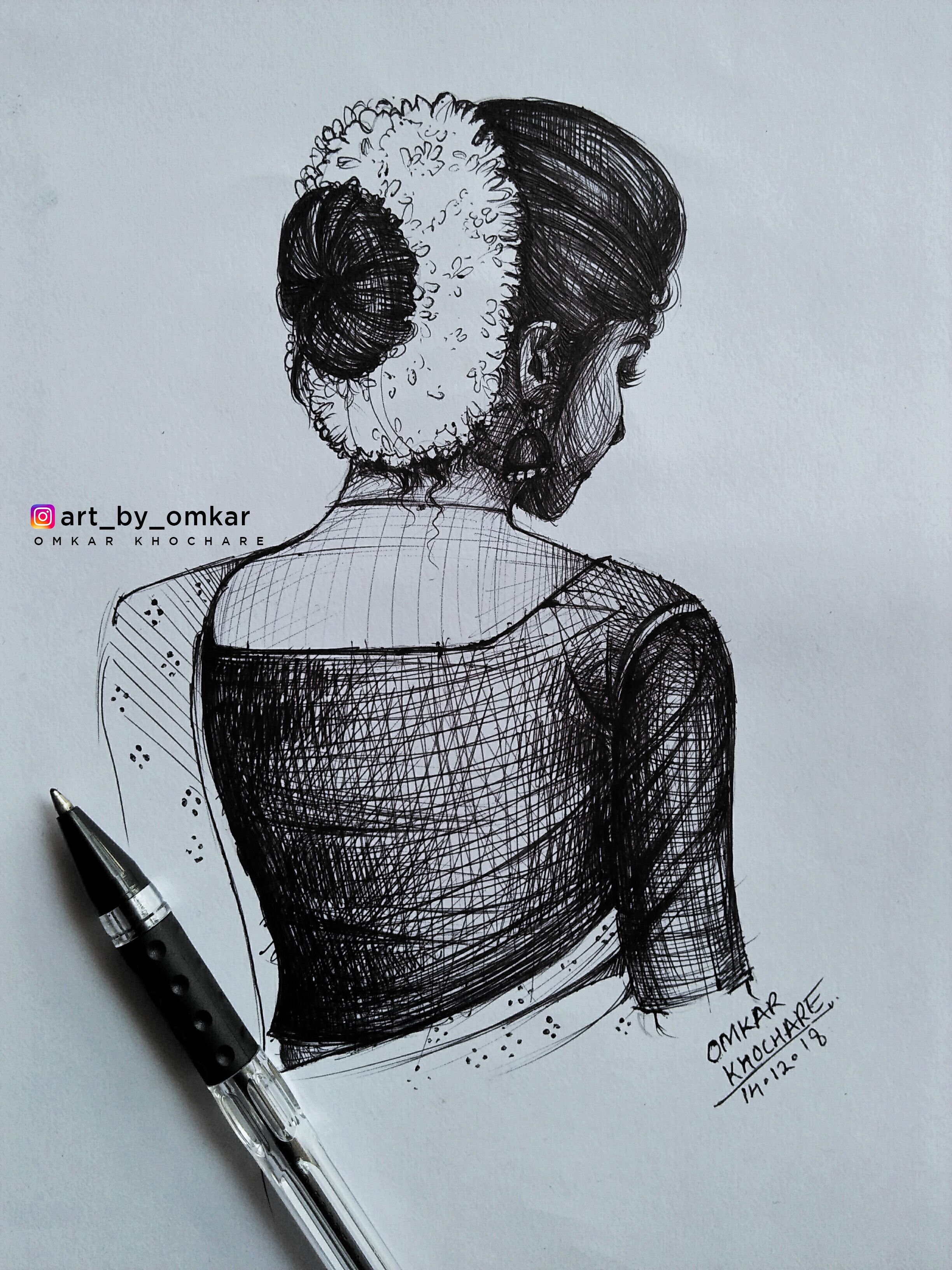 Omkar Khochare on X: Pen Sketch Omkar khochare #omkarkhochare #pensketch  #penart #pendrawing #sketch #Illustration #drawing #saree #traditional  #artist #art #Indianart #Indianartist #indianartist #Creative #sketchbook  #Sketching