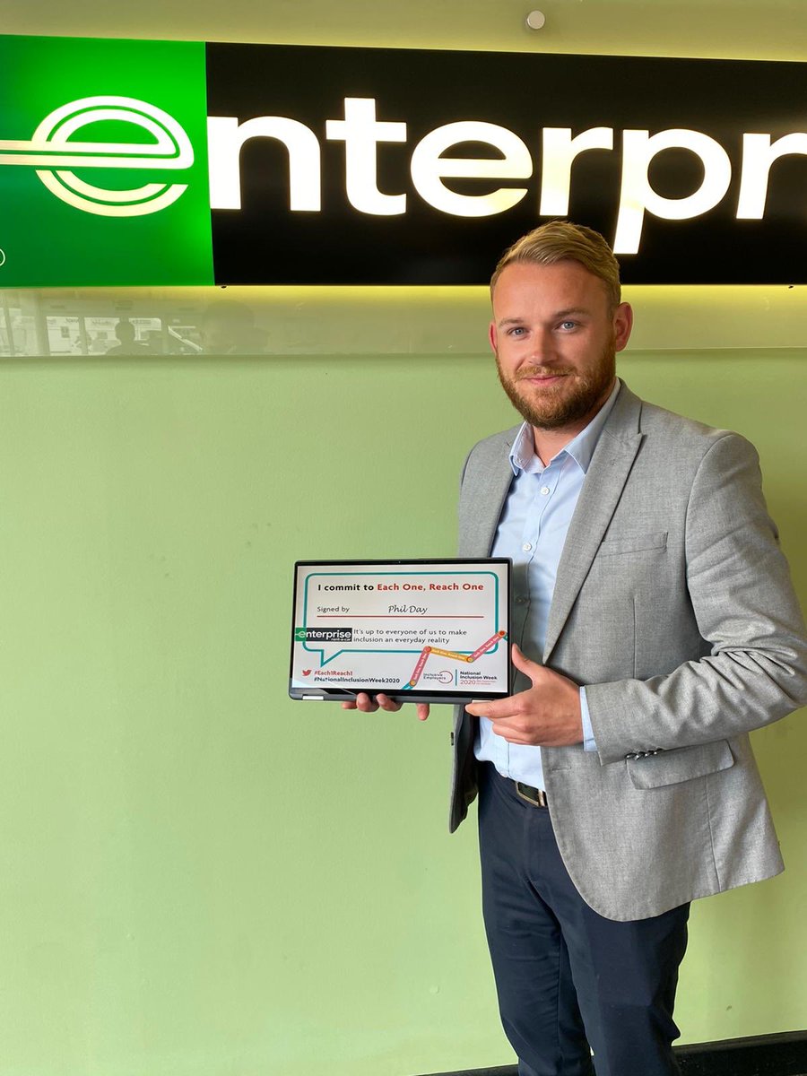Phil (@dayo8or87) on Twitter photo Proud to work for a company that is dedicated to Inclusion <a href="/ERAC_Jobs/">Enterprise Mobility Careers UK</a> #InclusionWeek2020 #Each1Reach1 Proud to work for a company that is dedicated to Inclusion <a href="/ERAC_Jobs/">Enterprise Mobility Careers UK</a> #InclusionWeek2020 #Each1Reach1
