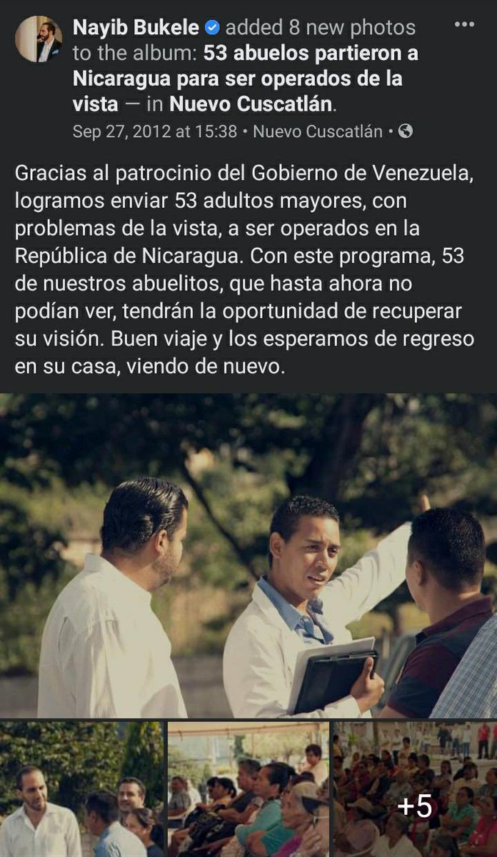 💥 Miren está joya. 

Parece que al arrastrado de @nayibbukele se le olvidó cuando se servía del gobierno de #Venezuela, pero afortunadamente existe @TwitterLatAm para recordar lo servil y camaleón que es este payaso. 

#ProhibidoOlvidar
#VenezuelaEnDefensaVictoriosa