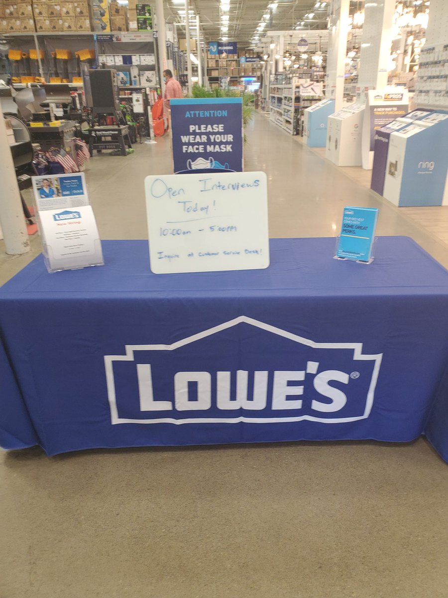 Mike Thomas (@mikejessethomas) on Twitter photo Lowes of #Scranton is holding OPEN INTERVIEWS until 5:00pm today! Come talk to us about some great Full Time and Part time opportunities!
#hiring #nowhiring #interviews #NEPA #dicksoncity <a href="/CareerlinkLacka/">PACareerlinkLacka</a> Lowes of #Scranton is holding OPEN INTERVIEWS until 5:00pm today! Come talk to us about some great Full Time and Part time opportunities!
#hiring #nowhiring #interviews #NEPA #dicksoncity <a href="/CareerlinkLacka/">PACareerlinkLacka</a>