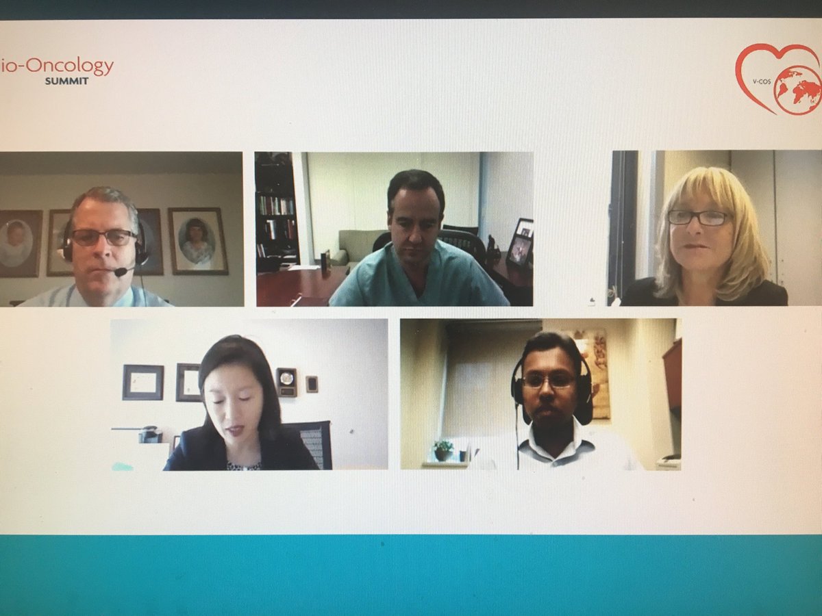 KibarYared's tweet image. Imaging and bio markers in #CardioOnc #vcos2020 presented by the heavy hitters in the field! Dr. Cardinale ⁦@dineshpmcc1⁩ ⁦@juancplana⁩ Dr. Lenihan and Dr. Bonnie Ky