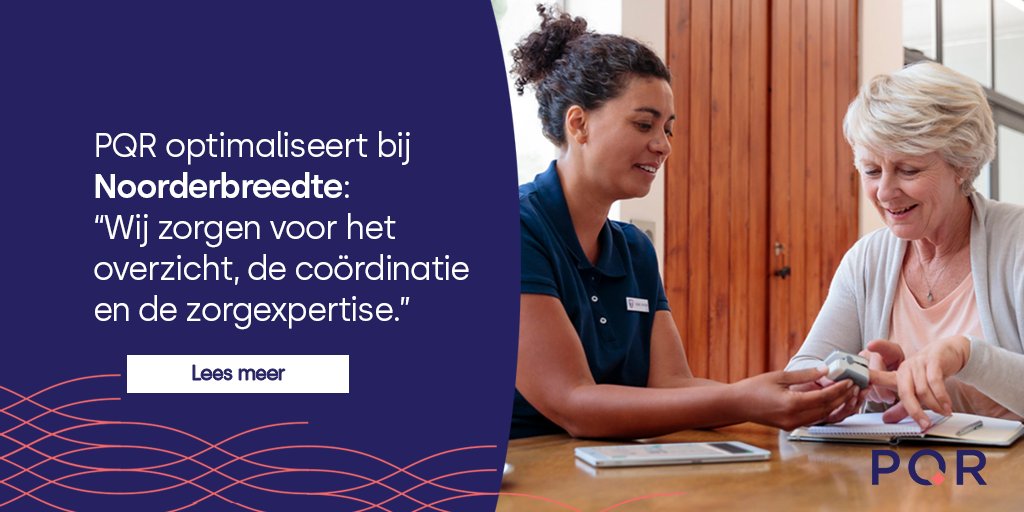 PQRnl's tweet image. Zorgorganisatie Noorderbreedte koos voor PQR om de zorg van morgen mogelijk te maken. Lees hoe Noorderbreedte innoveert: hubs.ly/H0xgg8s0 

#PQR #rustmakers #zorg #zorginnovatie