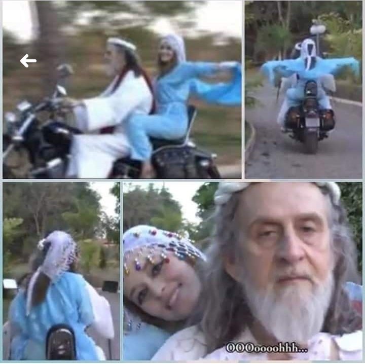 Enquanto brigamos por qual religião é melhor... Jesus é visto dando carona para Iemanjá