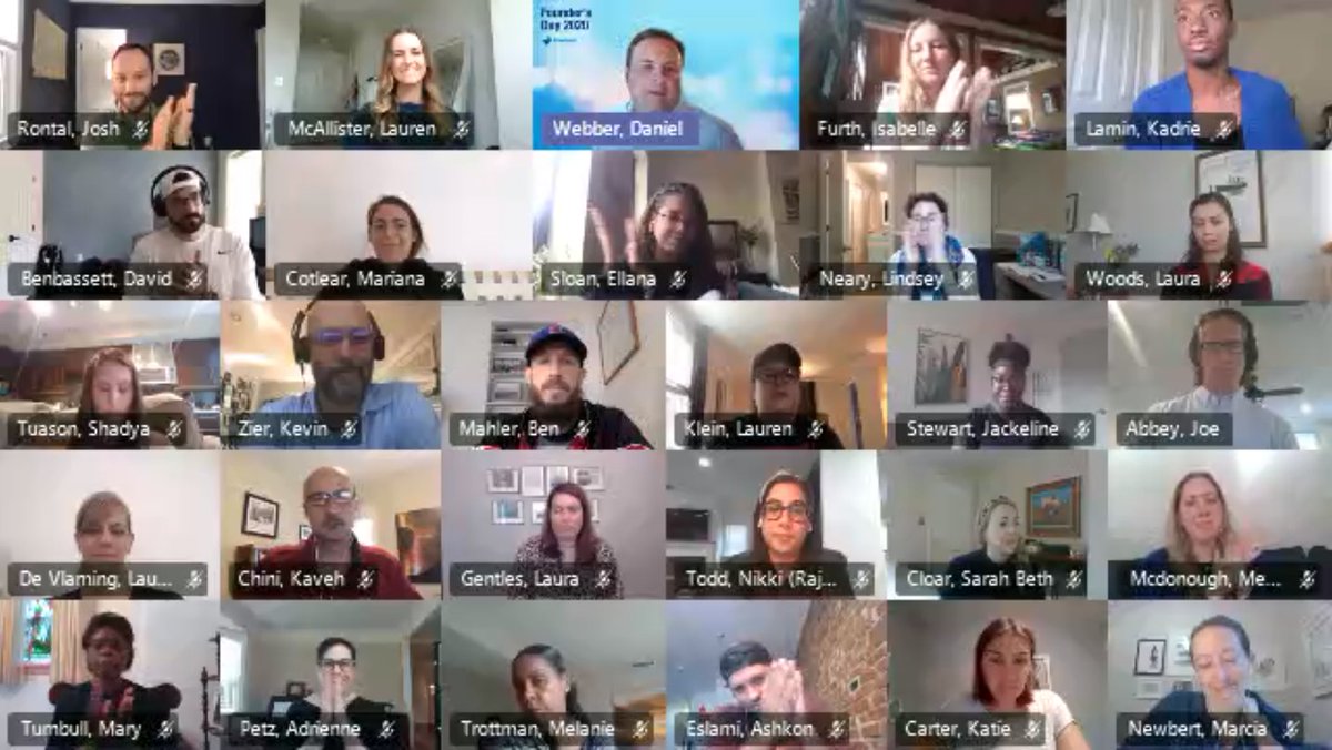 Today marks the 68th anniversary of our founding by Dan Edelman. This morning, we came together as an office for a virtual coffee toast - congrats to everyone for their hard work this year. To many more🎉!