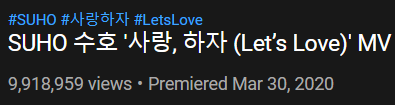 StreamForKJM's tweet photo. [DAILY STREAM]

02.10.2020 || 00:00 AM (KST)

🐇14k+ views in the last 24 hours 

🐇YOUTUBE

https://t.co/qvvIcERuDH

#수호 #SUHO  #スホ  #金俊勉  #김준면  #준면  #kimjunmyeon https://t.co/P0toyq1x5G