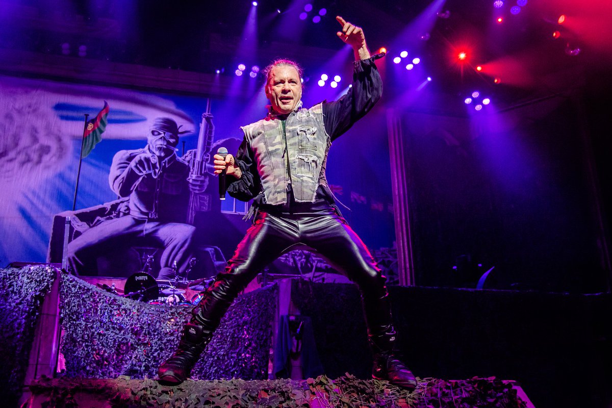 RollingStone's tweet photo. Iron Maiden will release their 'Nights of the Living Dead' live album this fall https://t.co/0iQiWpJD0s https://t.co/45PF8yUQgo
