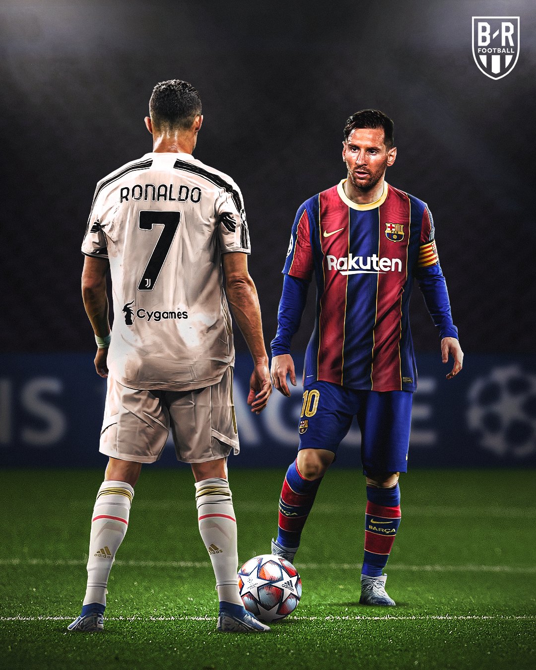 Cristiano Ronaldo e Messi  Cristiano ronaldo, Ronaldo, Messi vs