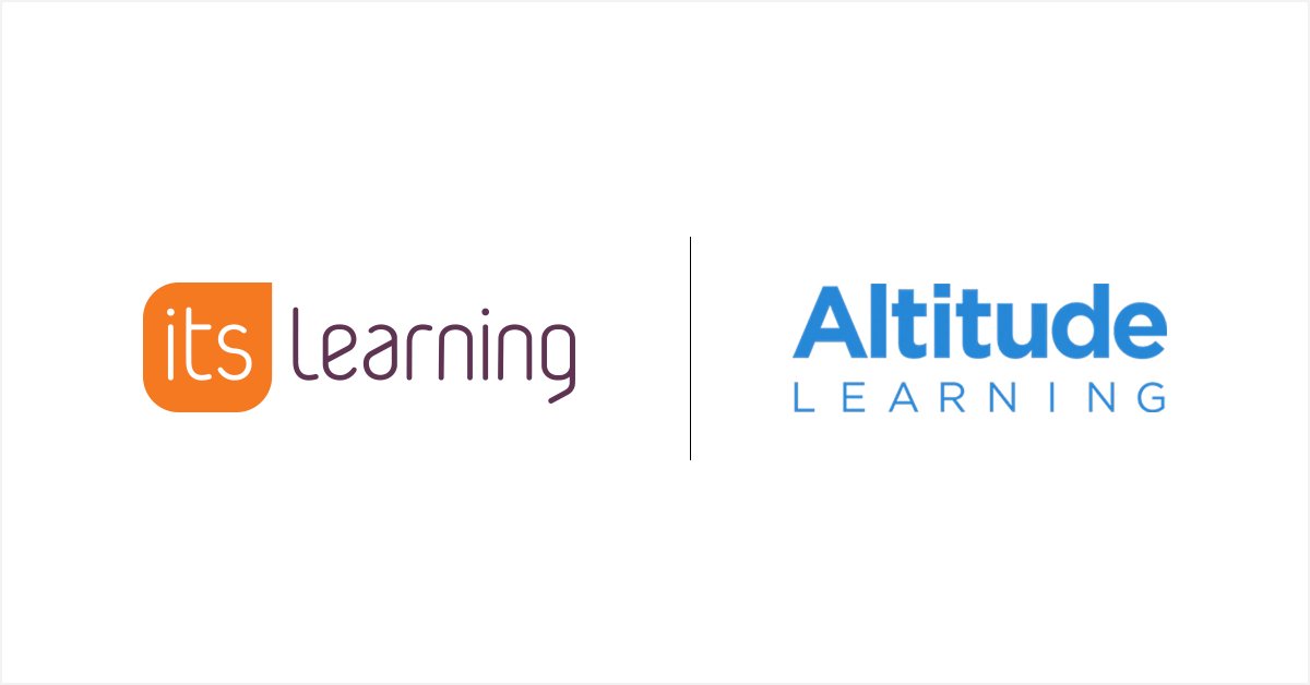 itslearning's tweet photo. We are pleased to announce our partnership with Altitude Learning (US) who will be serving customers in the United States going forward: https://t.co/pkRpZrytyr  @AltitudeLearn https://t.co/KLLkb0CmA2