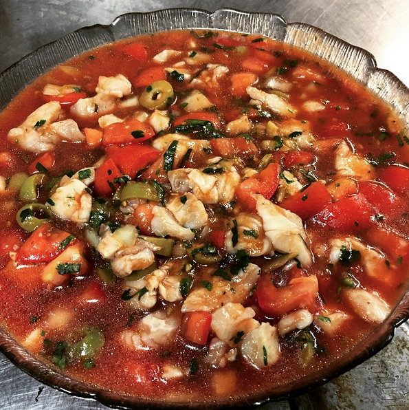 PaesanosSA's tweet photo. Thursday Lunch Special-Snapper Ceviche with Tomatoes, Red Onions, Green Olives, Serrano Peppers, Avocado and Cilantro Over a Bed of Field Greens

#PaesanosLincolnHeights #DineIn #ItalianFood #ChowNow #DoorDash #FavorDelivery #SanAntonio https://t.co/oOJEgkdbRH