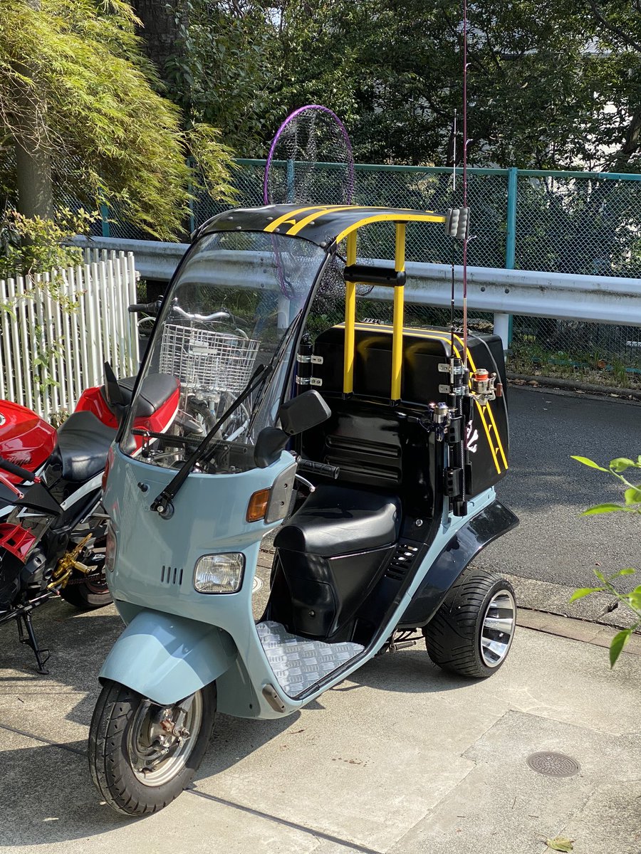 ジャイロx 釣り仕様