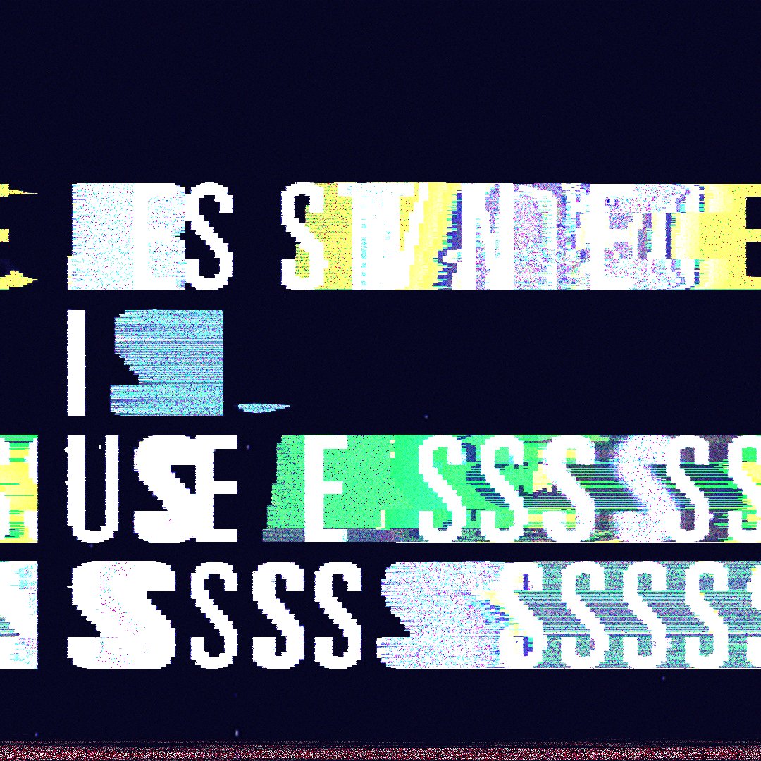 TheWaenderer's tweet photo. Ok I promise... This is my last post. BUT I CAN4T HAVE ENOUGH OF THIS! Look at this noise! these colors, this contrast, this mess!

#aftereffects #glitchart https://t.co/BNttanGkg1