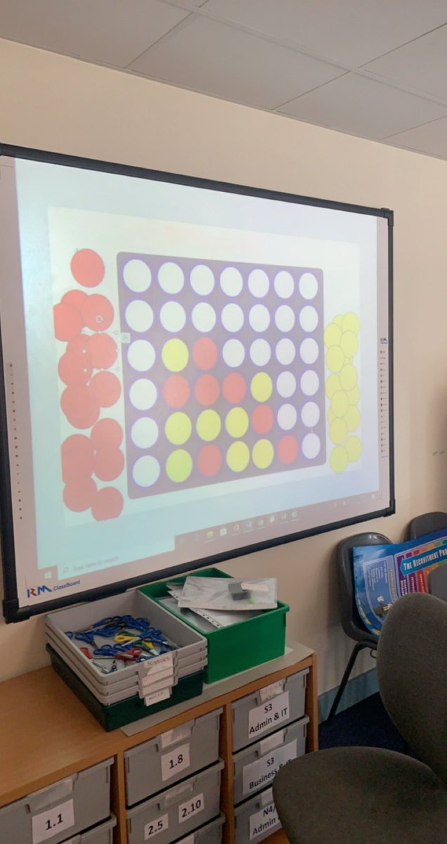 McqMiss's tweet photo. S3 Businees testing their knowledge for their upcoming assessment with some connect 4🔴🟡 https://t.co/lrdTO7kc8i