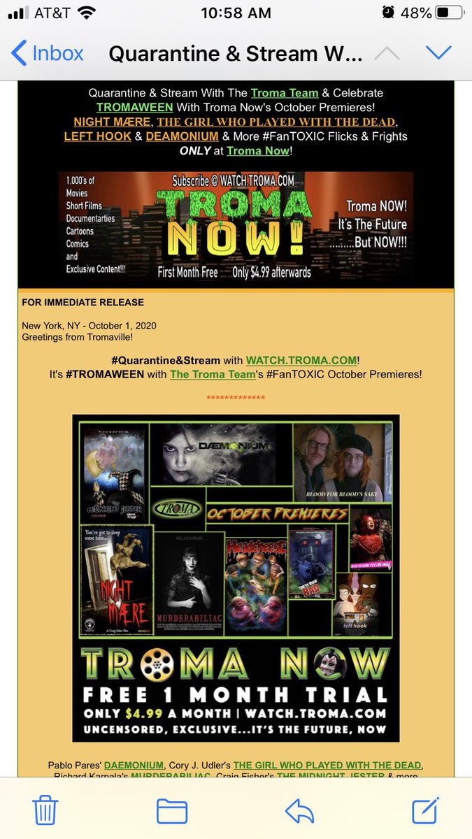Lloyd Kaufman tweet media