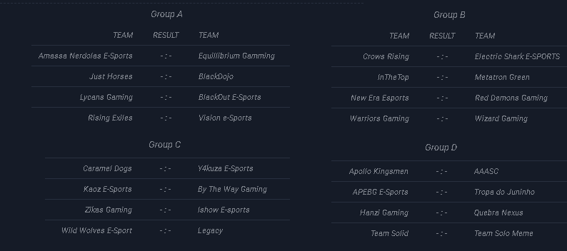 EmpoligaVP's tweet photo. E sim, já temos os jogos da semana 1. O calendário completo, com dias e horas sairá em breve! https://t.co/DjnLA2cyDG
