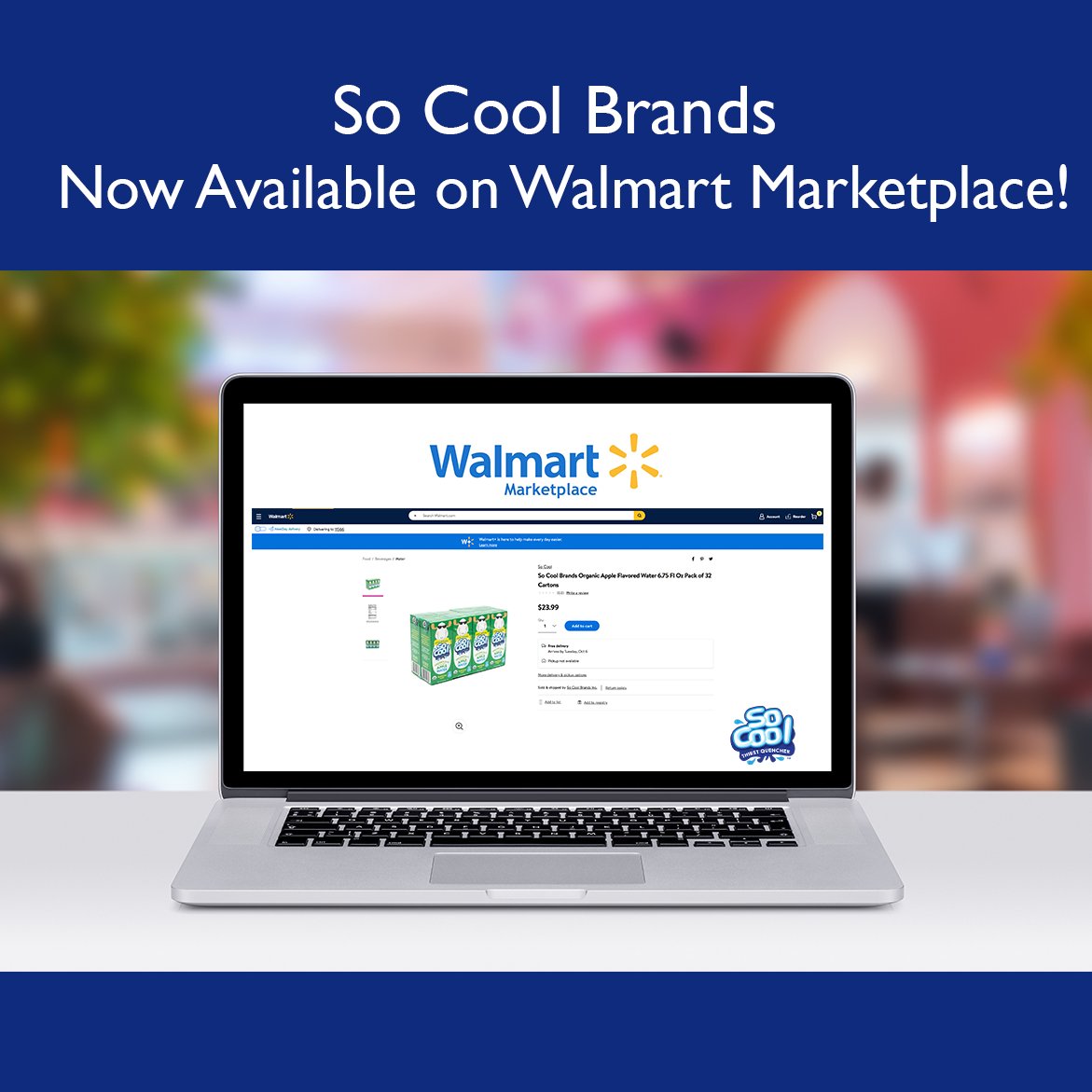 SoCoolBrands's tweet photo. So Cool Brands- Now Available on Walmart Marketplace! #WalmartMarketplace #Walmart @Walmart #SoCoolBrands #RedefiningCool https://t.co/gcusJE7qn3
