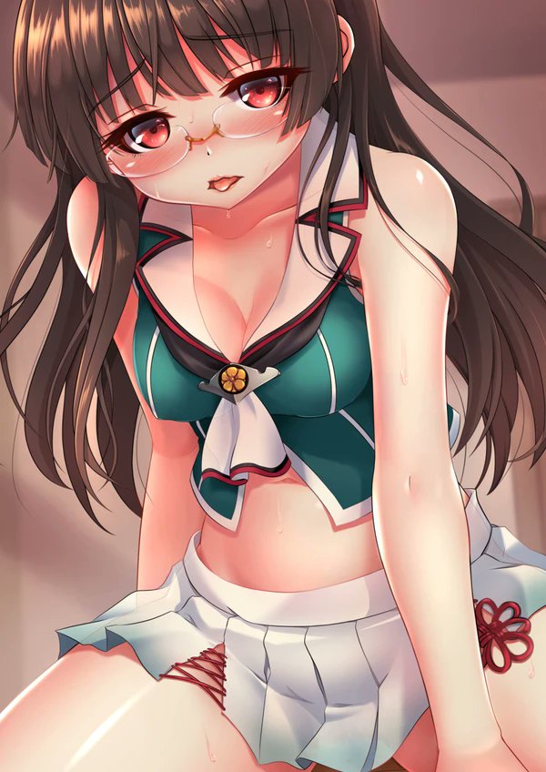 #メガネの日
寝なければ日付変わってないのでセーフ 