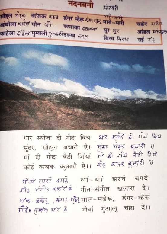 hindu10_02's tweet photo. #डोगरी कविता #नंदनबनी
@mahimaasingh @Shaan_e_Duggar @DAkkhar @JammuStudents @JaMmU_Wala94 @urChanchalo @SagarUttam1
#DogriLanguageScript #ReviveDogri
#MaaBoliDogri🇮🇳🇮🇳🇮🇳 https://t.co/KxSyglgecS