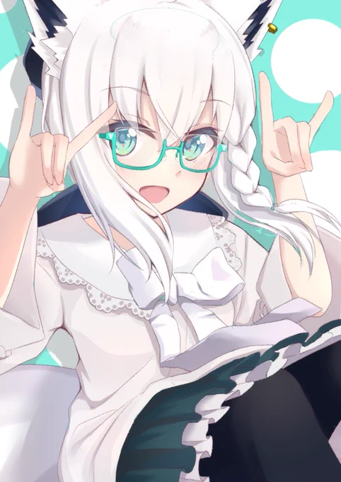 めがねフブキちゃん!!
#白上フブキ #絵フブキ 