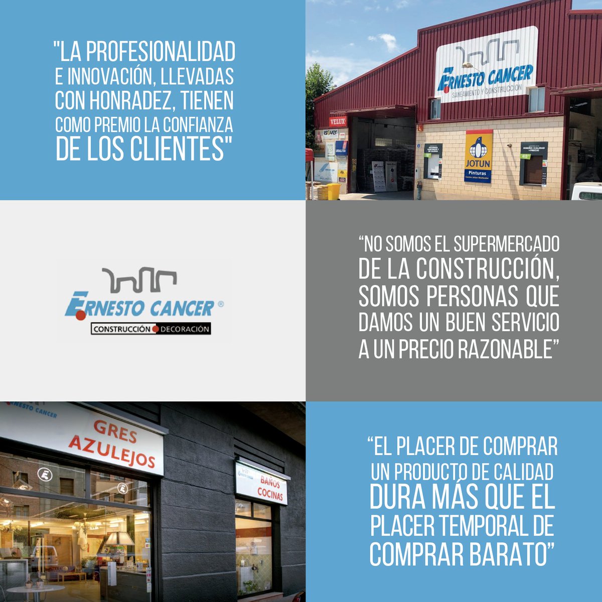 Cᴀsᴏ ᴅᴇ ᴇ́xɪᴛᴏ. 𝐄𝐫𝐧𝐞𝐬𝐭𝐨 𝐂𝐚́𝐧𝐜𝐞𝐫
“Grupo Ibricks nos ha ayudado mucho a avanzar en la relación con nuestros proveedores”

Ernesto Cáncer, Huesca