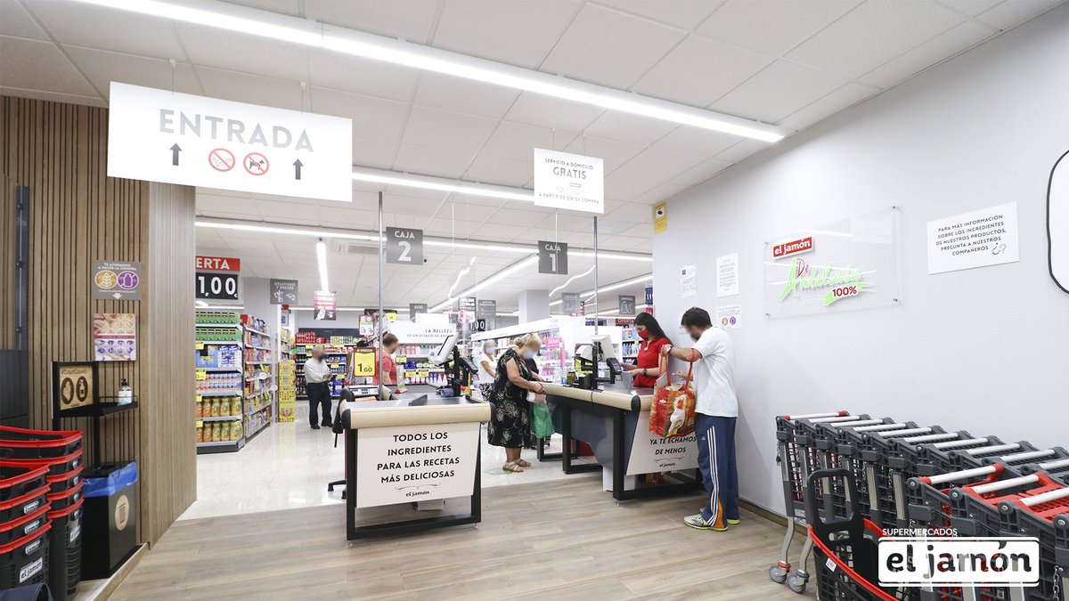 super_ElJamon's tweet photo. 🎉 ¡CÁDIZ! ¡La familia crece! 🎊 ¡Hemos abierto NUEVO Supermercado en Cádiz capital! (C/ Hospital de Mujeres nº 42-46) Te estamos esperando para que conozcas nuestras secciones de frescos como frutería, carnicería y charcutería, horno y una amplia gama de productos 🍏🥩🐟🥖🍊🍖 https://t.co/XesAwcl4Us