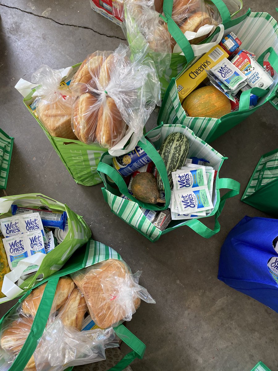 Elaine del Cerro Yau (@damesparkula) on Twitter photo Food bags for Fall include squashes and 🎃! Food bags for Fall include squashes and 🎃!