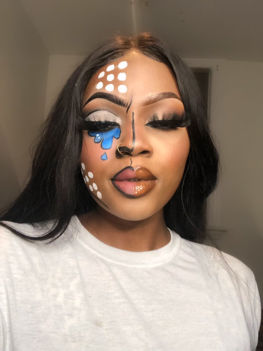 Since Halloween is my favorite holiday, I refuse to let covid ruin my spirit. Here’s post one of my new series 31 days of Halloween check out my makeup page @kapricosmetics for more information   #spookyseason