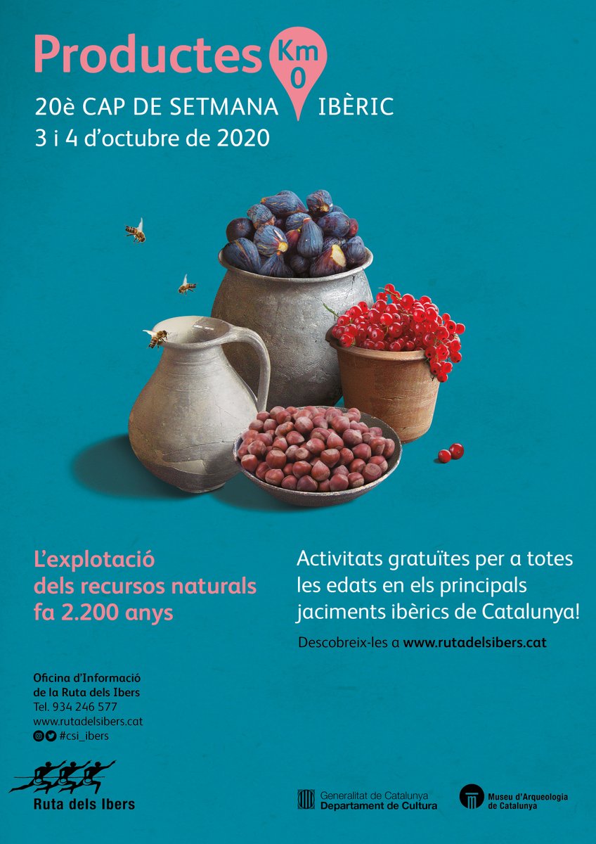 El proper dissabte 3 d’octubre se celebra el 20è Cap de Setmana Ibèric. El Museu del Suro hi participa amb una visita comentada, presencial i en streaming, amb l’arqueòleg Antoni Rojas al poblat ibèric de Sant Sebastià de la Guarda a Llafranc 👉 tuit.cat/LkiCO 
#CSI2020