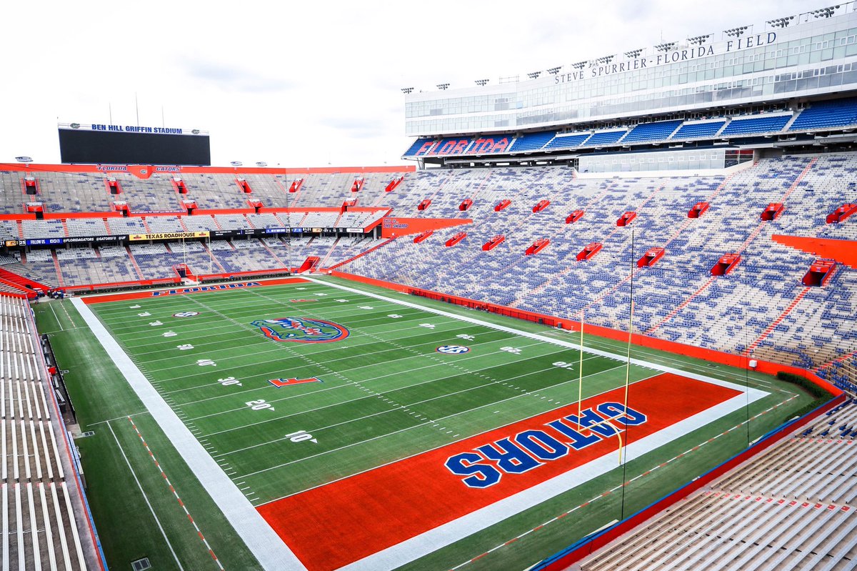 BREAKING: Orange endzones are BACK for the 2020 season 🐊🟠

#GoGators #JUMPMAN