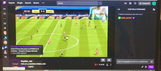 WE ARE LIVE ON TWITCH!! PLAYNG FIFA 21 ⚽️❤️ https://t.co/MYsNdeVQ7X 🥰@Twitch https://t.co/dfCuQr79eM<a href="/tag/onlyfanspromo"class="tags"><span>#onlyfanspromo</span></a>