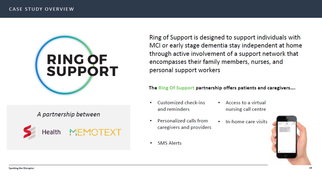 Hadi_Salah's tweet image. Spotting the Disruptor. Looking forward to tell the @RingOfSupport story in partnership w @memotext at the @CANHealthNtwrk AGM this afternoon alongside @Deloitte's Joyce Drohan. Honoured to be an Edge partner of @CANHealthNtwrk 

#HealthInnovation #EmpoweredByCANHealth