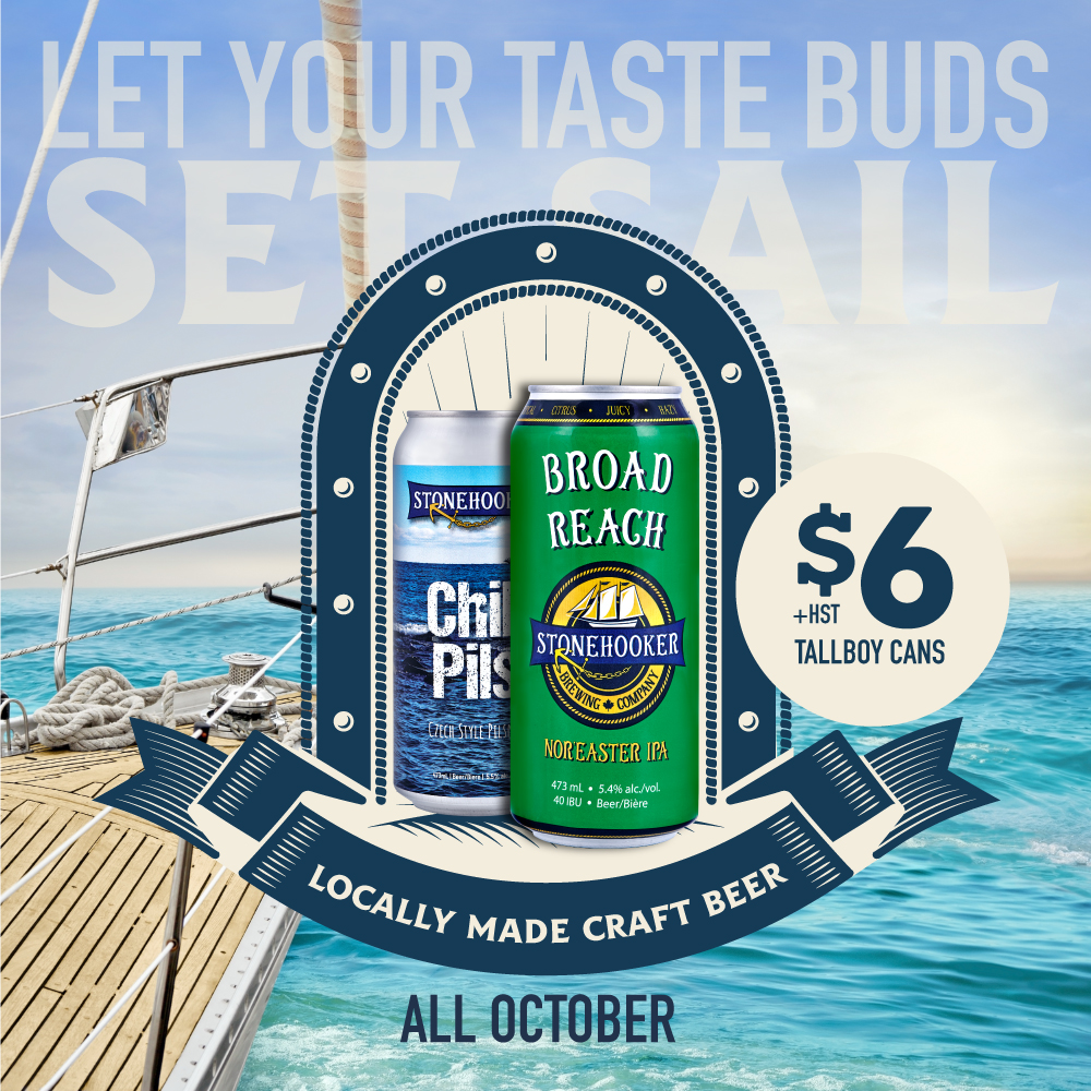 Summer has come to an end but that doesn't mean your new favourite beer discoveries need to. For those with the taste for adventure, come join us for the month of October to enjoy these local features for only $6 a tallboy. ⁣⁣⁣⁣#ClarksonBIA #ClarksonVillage <a href="/StonehookerBeer/">Stonehooker Brewing</a>