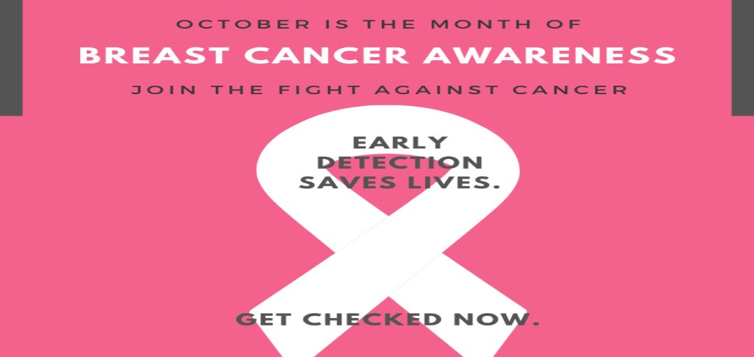 SCPHCA's tweet image. October is National Breast Cancer Awareness Month

Breast cancer is the most common cancer among women worldwide. This month, we remember those that have lost the battle from this disease, celebrate the survivors, and stand with those still fighting.

#BreastCancerAwarenessMonth
