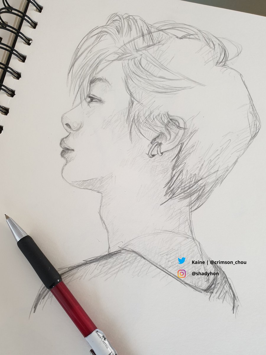 crimson_chou's tweet photo. Hyungwon sketch ✏️

#형원 #몬스타엑스 #monstaxfanart https://t.co/59pM2774ub