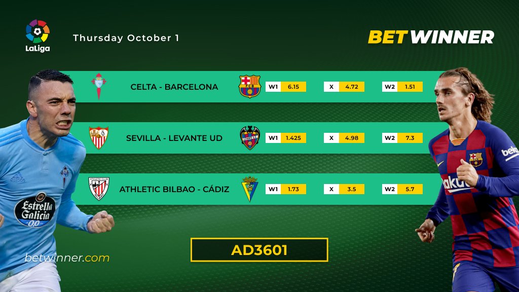 Barcelona will be looking to keep their momentum going under new head coach Ronald Koeman It's Today Only Betwinner Bet with us Bigger Odds +Better bonus+ Fast payout