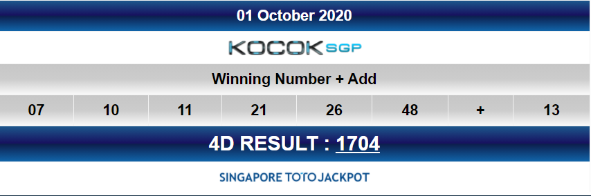 Moba Togel On Twitter: ""Totolovers, Result Sgp Pools 01 Oktober 2020  Periode 489 - Sg Adalah 1704 [Sah] - Mobatogel Web Resmi Sgp Di :  Https://T.co/Qz6Tpjeggx #Mobatogel #Pengeluaransgp #Keluaransgp #Keluaranhk  #Keluaransydney #Keluarancambodia #