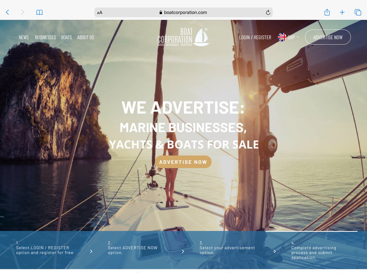 BoatCorporation's tweet photo. ADVERTISE NOW! https://t.co/06KleOB8Kl
Yachts &amp; Boats For Sale
Marine Businesses

#oceanrace #boatshow #yachtfestival #boatsforsale #boats #boat #boatforsale #yachts #sailing #powerboat #superyacht #shipping #yacht #boatsales #boatlife #sales #marinesales #internationalsales https://t.co/CrpM0Ugnf0