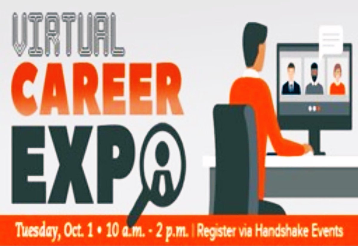 RotcUtrgv's tweet photo. Please join us at the UTRGV Fall 2020 Virtual Career Expo (All Majors)
Jobs / Internships / Careers
Thursday, October 1, 2020 / 10am – 2pm
Event internet address: https://t.co/ABn2IvRfFj #wewin #UTRGV #ArmyROTC #vaquerosbattalion #goarmycareers #guaranteedjob #scholarships https://t.co/lWLk27aXjR