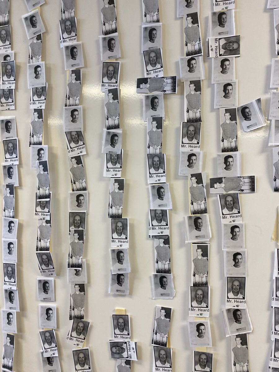GretnaDragonAD's tweet photo. In 20 years, it's not the wins and losses that will be remembered.  What will be remembered are times like when you plastered your coach's old and new pictures throughout his classroom!  Great job @GretnaSoftball!  #GretnaDragonFamily #Hairisoverrated https://t.co/PNc5stwBtG