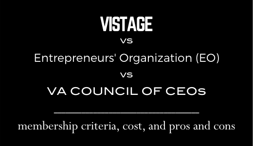 vaceos's tweet photo. Vistage vs EO vs VA Council of CEOs. Which Peer Advisory Group is Right for Me? https://t.co/H86gLWSxHT… #vaceos #peersupport #smallbusiness #peeradvisorygroup #peergroupsinVA https://t.co/nzOnbYTUGo