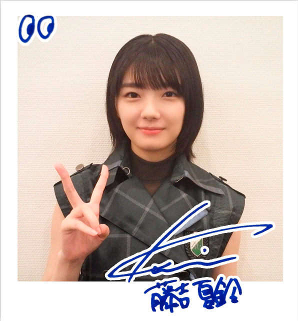 十月グリーティングカード 藤吉 夏鈴 #藤吉夏鈴 #欅坂46