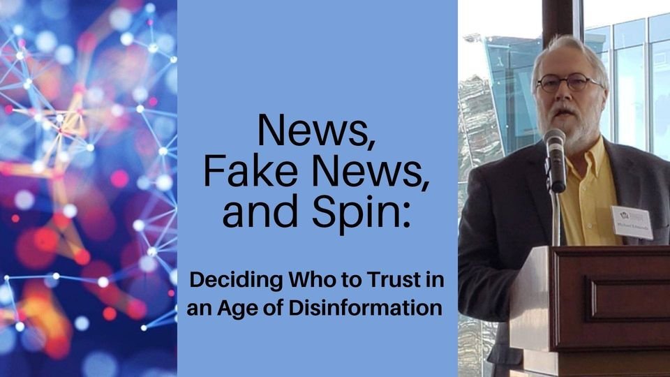 RFPublicLibrary's tweet image. TONIGHT 6-7 pm CST! Register online at rflearns.org.
Michael Edmonds will explain how to recognize bias, propaganda, fake news &amp;amp; filter bubbles &amp;amp; show you how to analyze messages, evaluate arguments, assess evidence, and locate reliable sources. @RiverFallsSD #FakeNews